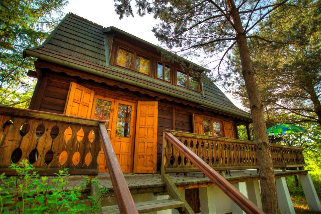 Dom z Bali Paweł nad jeziorem Tajty Giżycko Zewnętrze zdjęcie